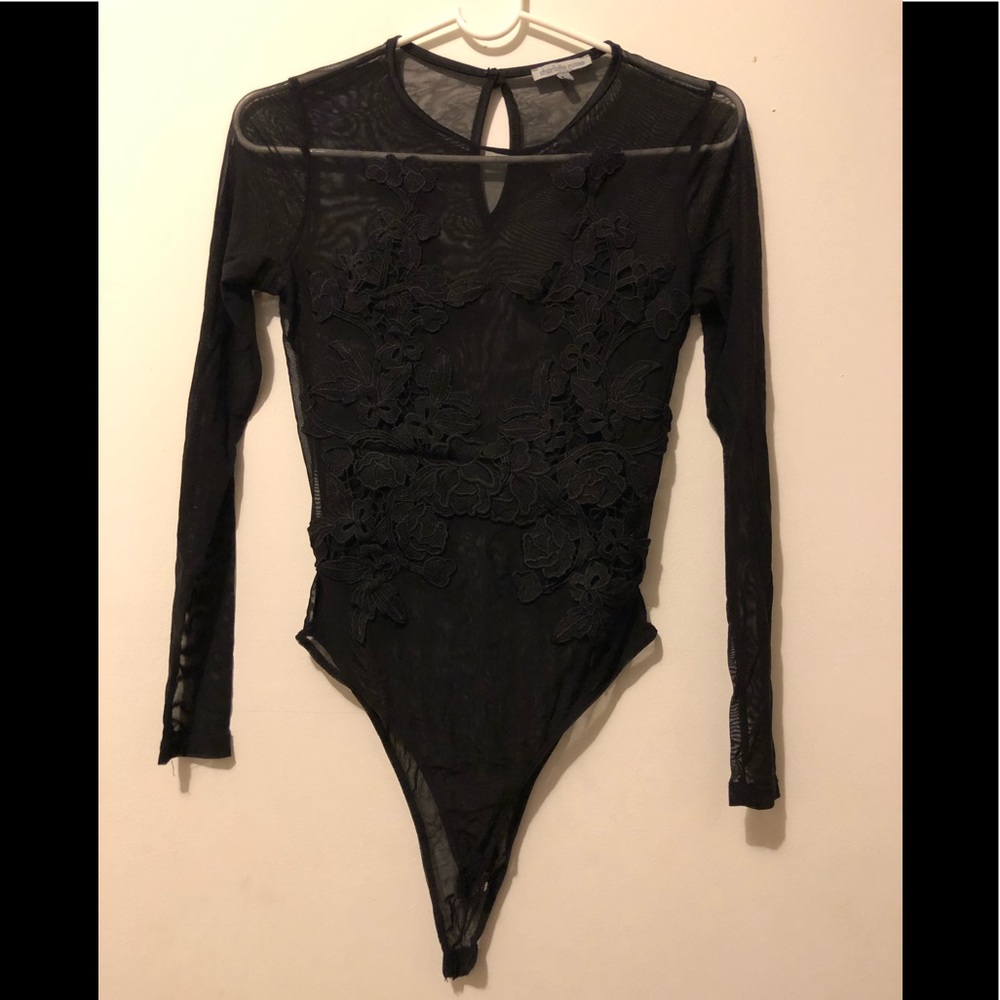 Mesh floral bodysuit - Picture 2 of 5